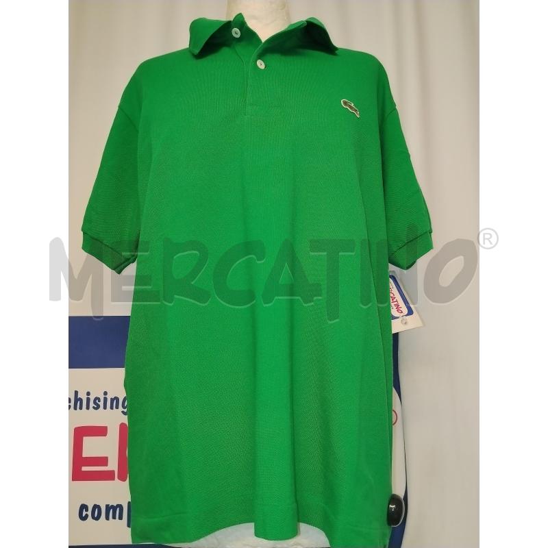 POLO UOMO LACOSTE VERDE  | Mercatino dell'Usato Catania stazione centrale 1