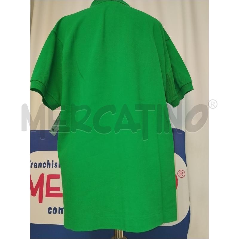 POLO UOMO LACOSTE VERDE  | Mercatino dell'Usato Catania stazione centrale 3