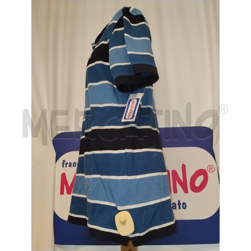POLO UOMO LACOSTE  BLU A RIGHE  | Mercatino dell'Usato Catania stazione centrale 2