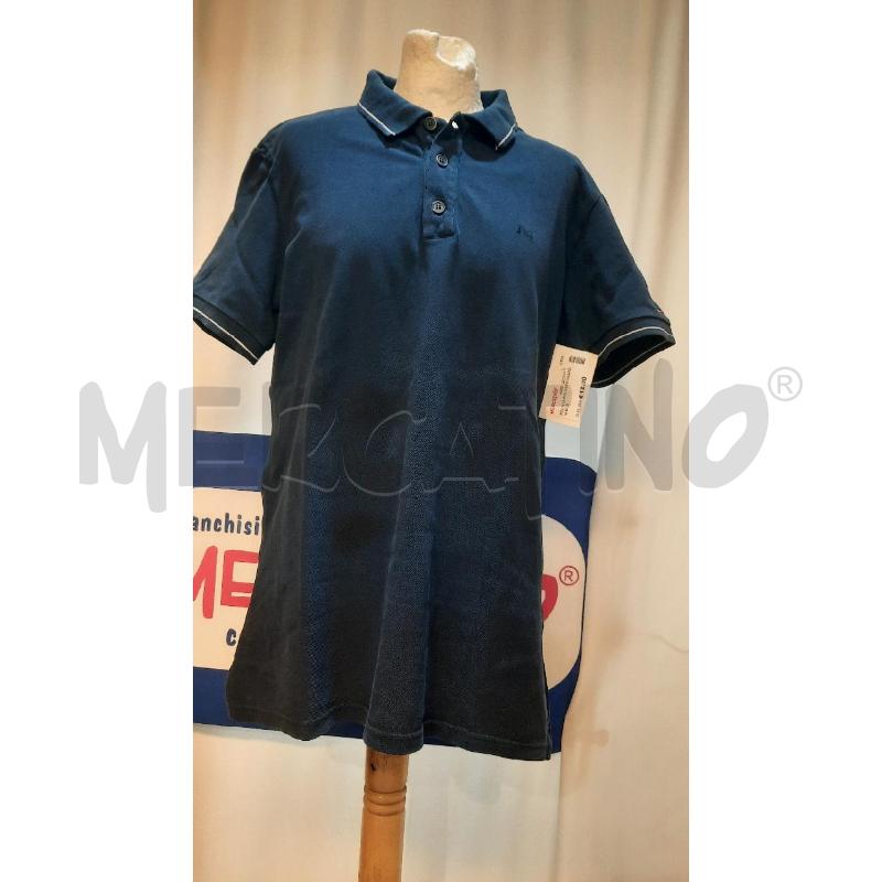 POLO UOMO NERO GIARDINI BLU  | Mercatino dell'Usato Catania stazione centrale 1