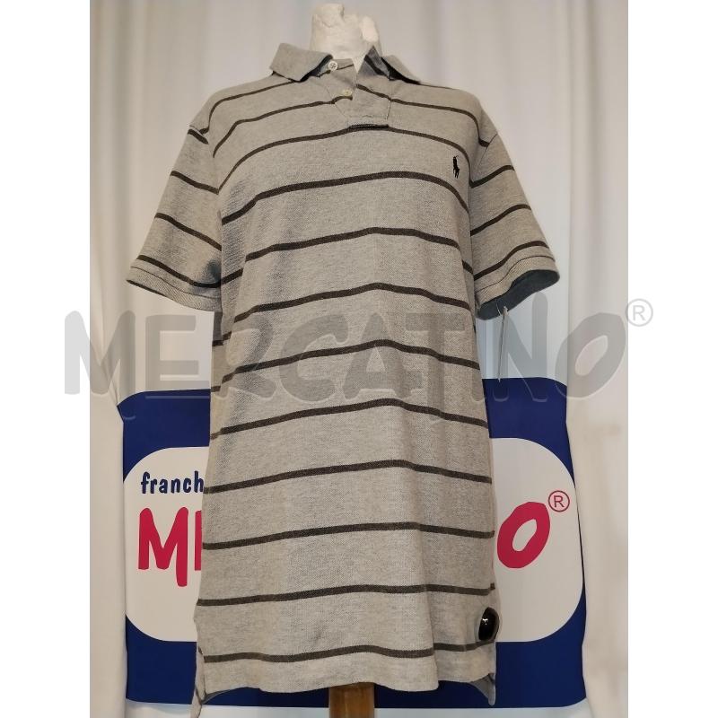 POLO UOMO RALPH LAUREN GRIGIA  | Mercatino dell'Usato Catania stazione centrale 1