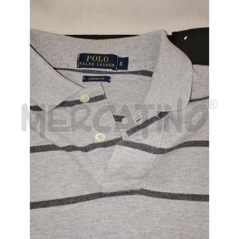 POLO UOMO RALPH LAUREN GRIGIA  | Mercatino dell'Usato Catania stazione centrale 4