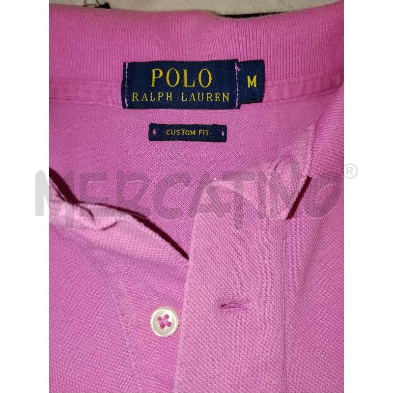 POLO UOMO RALPH LAUREN ROSA | Mercatino dell'Usato Catania stazione centrale 4