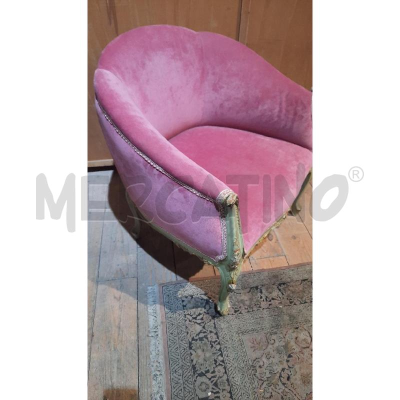 POLTRONCINA COPPIA ROSA | Mercatino dell'Usato Catania stazione centrale 3