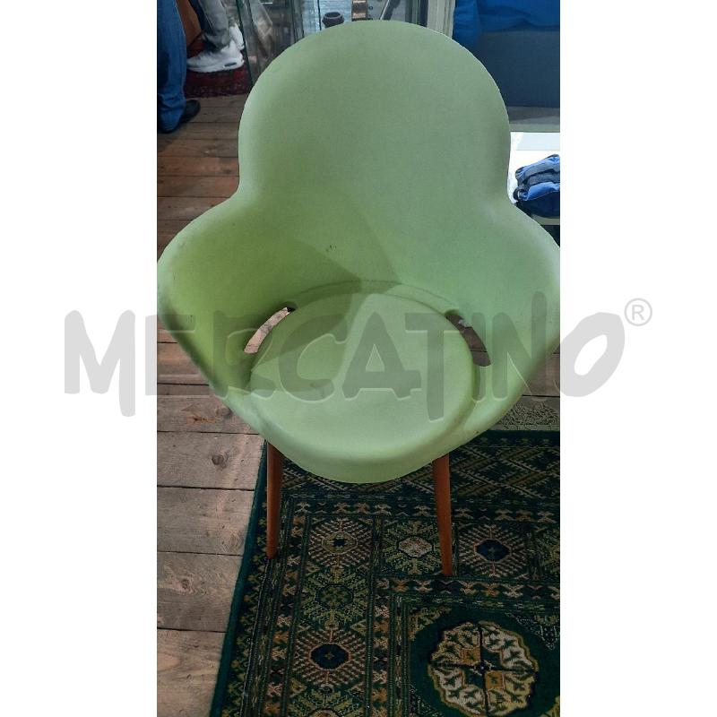 POLTRONCINA COPPIA VERDE ACIDO  | Mercatino dell'Usato Catania stazione centrale 2