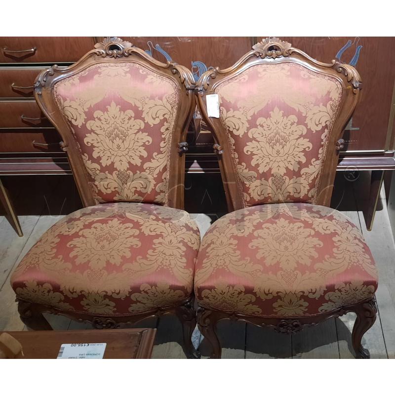 POLTRONCINA  COPPIA DAMASCATA | Mercatino dell'Usato Catania stazione centrale 1