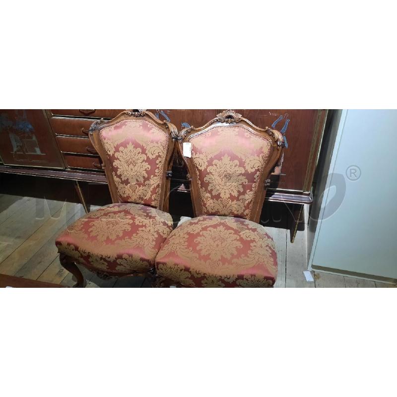 POLTRONCINA  COPPIA DAMASCATA | Mercatino dell'Usato Catania stazione centrale 2