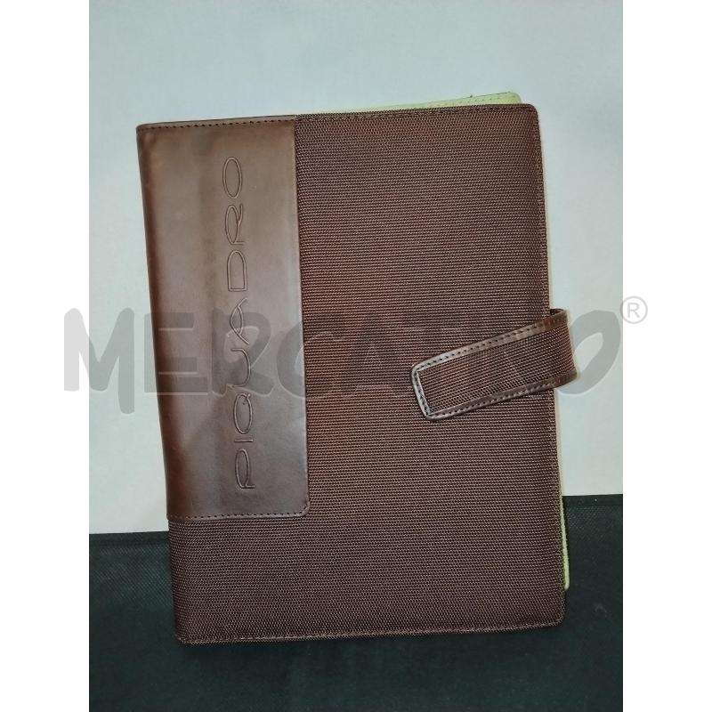 PORTA AGENDA PIQUADRO MARRONE | Mercatino dell'Usato Catania stazione centrale 1