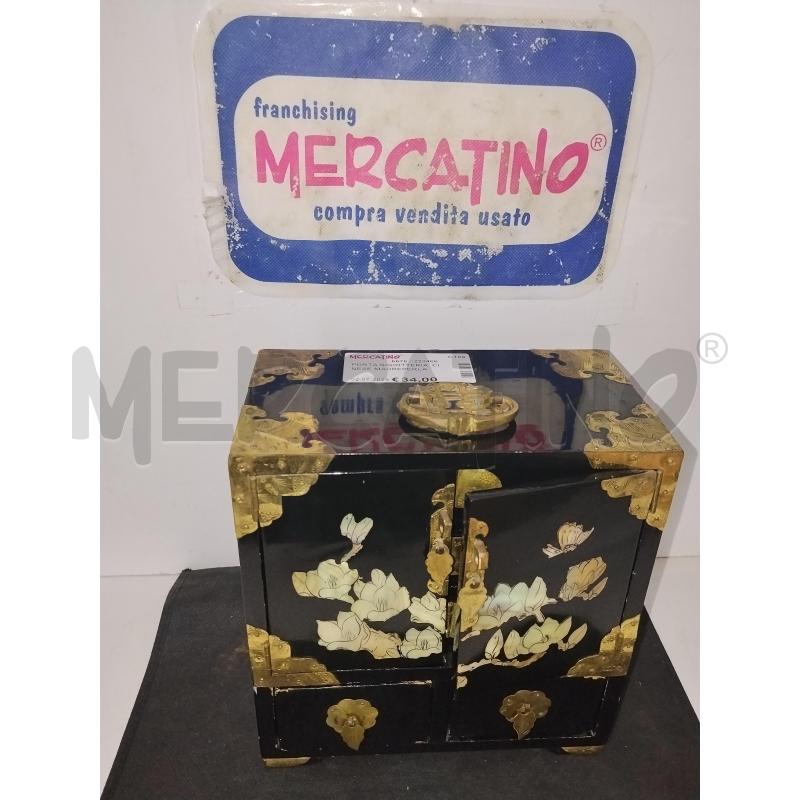 PORTA BIGIOTTERIA  CINESE MADREPERLA  | Mercatino dell'Usato Catania stazione centrale 2