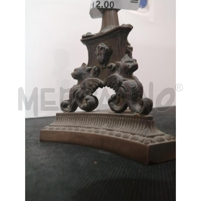 PORTA CANDELA OTTONE | Mercatino dell'Usato Catania stazione centrale 3