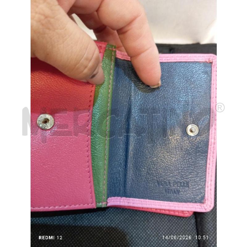 PORTA CARTE PELLE  | Mercatino dell'Usato Catania stazione centrale 3