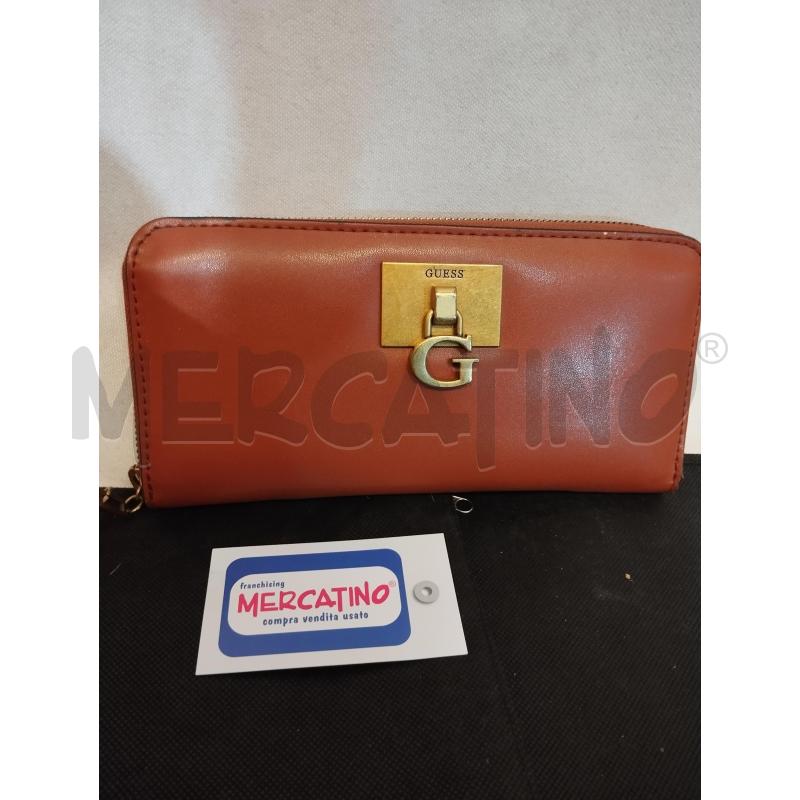 PORTA FOGLIO GUESS MARRONE | Mercatino dell'Usato Catania stazione centrale 1