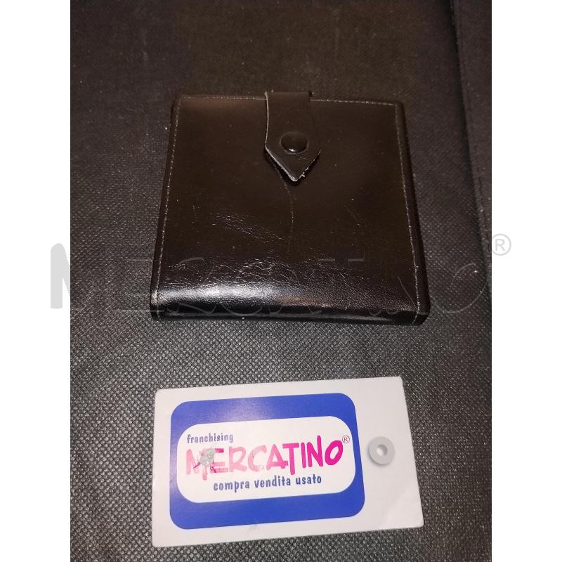 PORTA FOGLIO NERO IN PELLE  | Mercatino dell'Usato Catania stazione centrale 1
