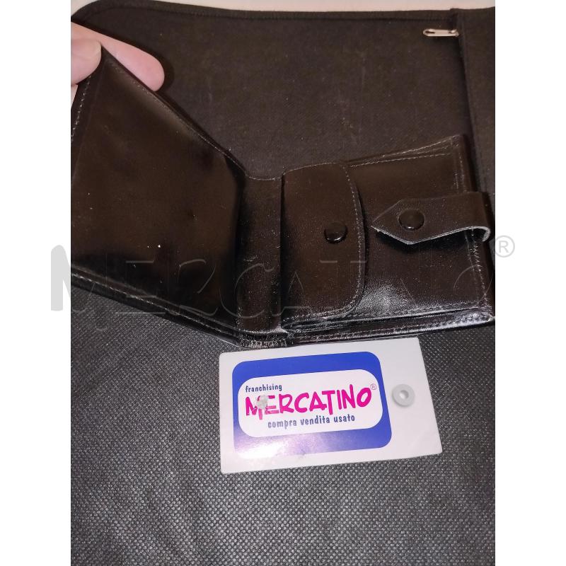 PORTA FOGLIO NERO IN PELLE  | Mercatino dell'Usato Catania stazione centrale 2