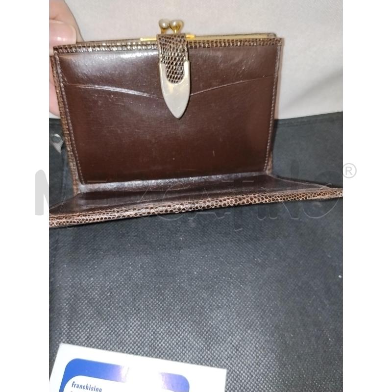 PORTA FOGLIO PELLE | Mercatino dell'Usato Catania stazione centrale 3