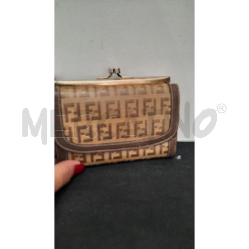 PORTA FOGLIO VINTAGE FENDI | Mercatino dell'Usato Catania stazione centrale 3