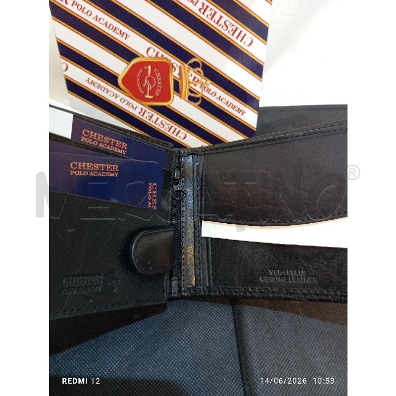 PORTA FOGLIO  NERO | Mercatino dell'Usato Catania stazione centrale 2
