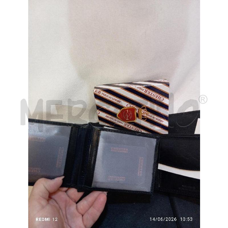 PORTA FOGLIO  NERO | Mercatino dell'Usato Catania stazione centrale 3