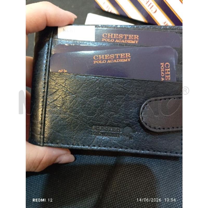 PORTA FOGLIO  NERO | Mercatino dell'Usato Catania stazione centrale 4