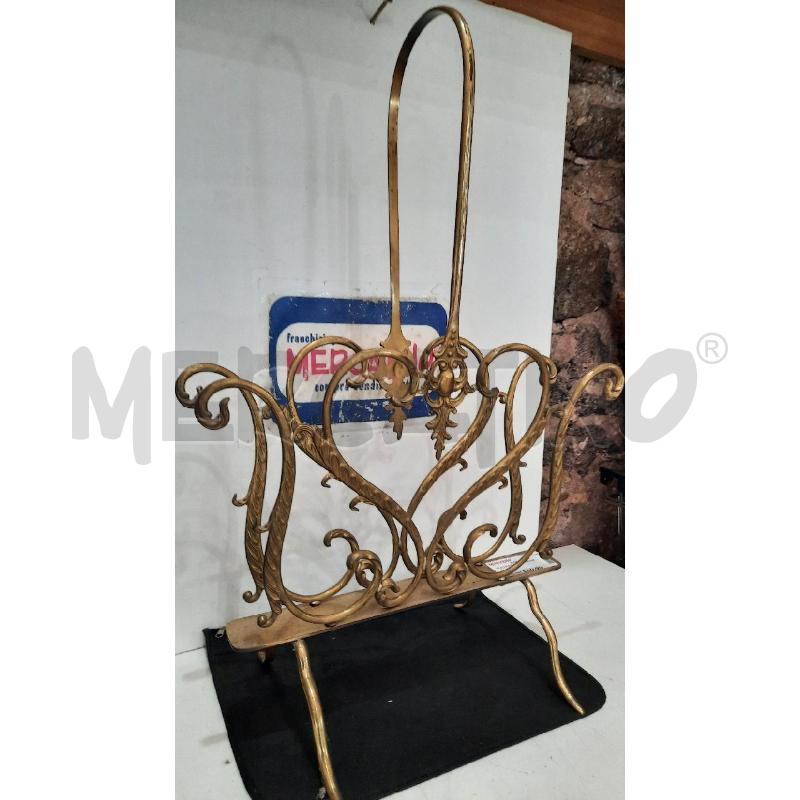 PORTA RIVISTE OTTONE | Mercatino dell'Usato Catania stazione centrale 2