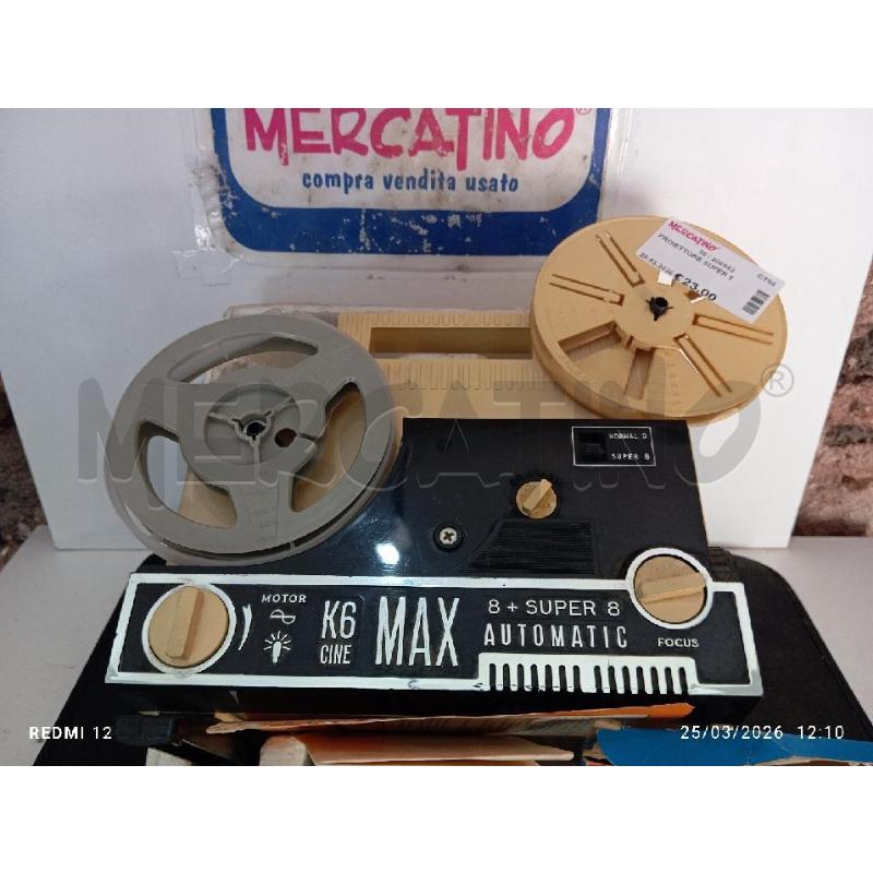 PROIETTORE SUPER 8 | Mercatino dell'Usato Catania stazione centrale 2