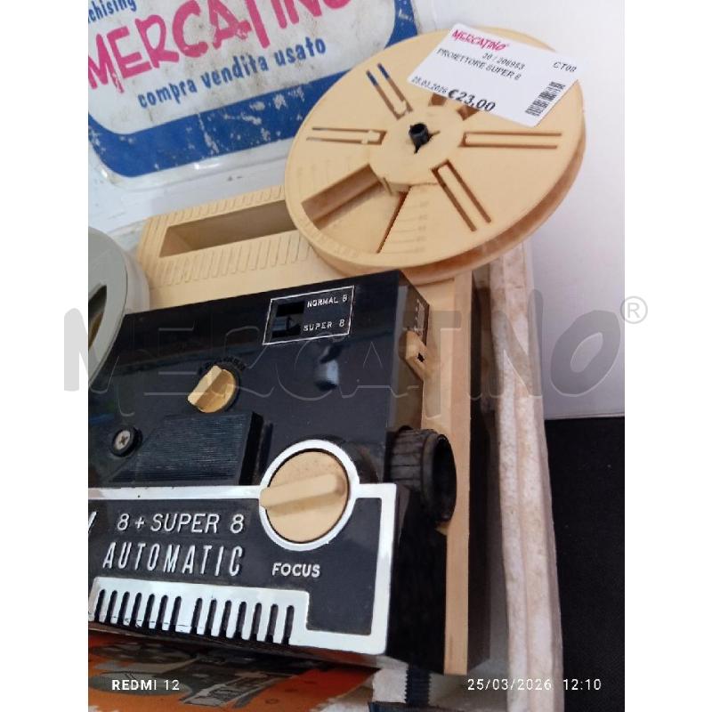 PROIETTORE SUPER 8 | Mercatino dell'Usato Catania stazione centrale 4