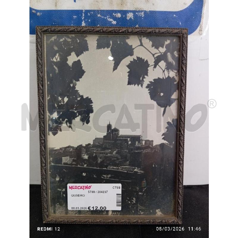 QUADRO  | Mercatino dell'Usato Catania stazione centrale 1