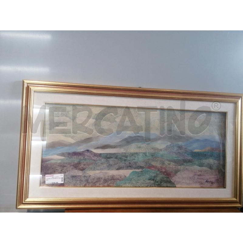 QUADRO ACQUARELLO PENNISI | Mercatino dell'Usato Catania stazione centrale 1