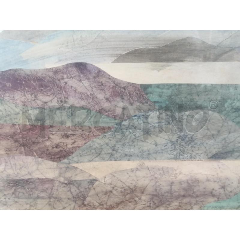 QUADRO ACQUARELLO PENNISI | Mercatino dell'Usato Catania stazione centrale 5