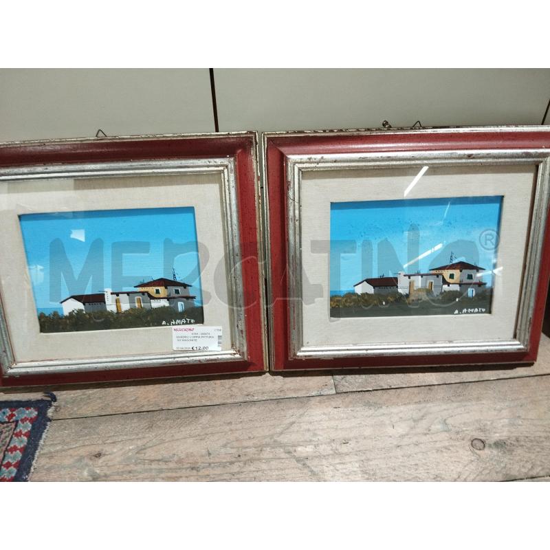 QUADRO COPPIA PITTURA SU MASONITE | Mercatino dell'Usato Catania stazione centrale 2