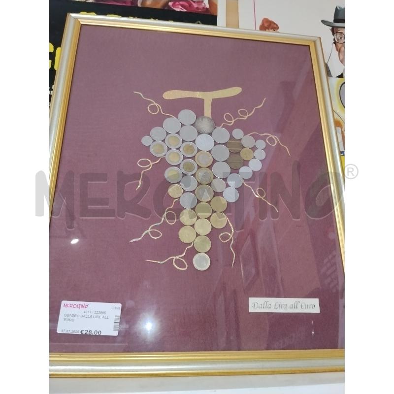 QUADRO DALLA LIRE ALL'EURO | Mercatino dell'Usato Catania stazione centrale 2