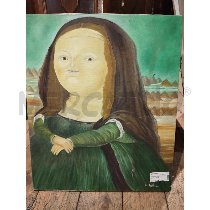 QUADRO FALLICA DONNA OLIO SU TELA | Mercatino dell'Usato Catania stazione centrale 3