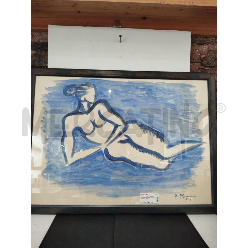 QUADRO FILIPPO ROMANO DONNA NUDA | Mercatino dell'Usato Catania stazione centrale 2
