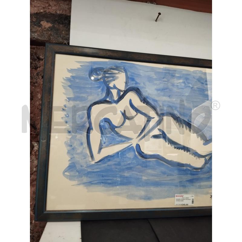 QUADRO FILIPPO ROMANO DONNA NUDA | Mercatino dell'Usato Catania stazione centrale 3