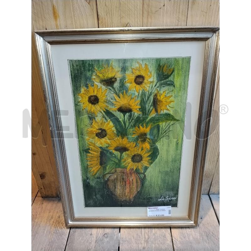 QUADRO FIORI LA SPINA | Mercatino dell'Usato Catania stazione centrale 2
