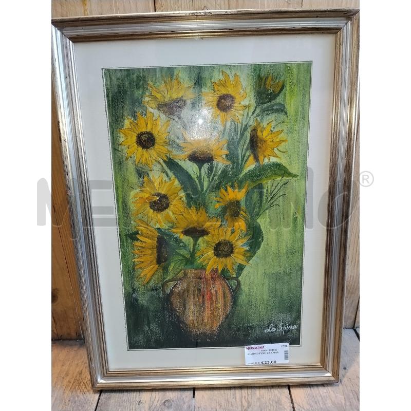 QUADRO FIORI LA SPINA | Mercatino dell'Usato Catania stazione centrale 3