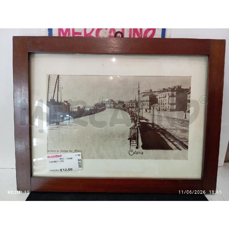 QUADRO FOTO | Mercatino dell'Usato Catania stazione centrale 1
