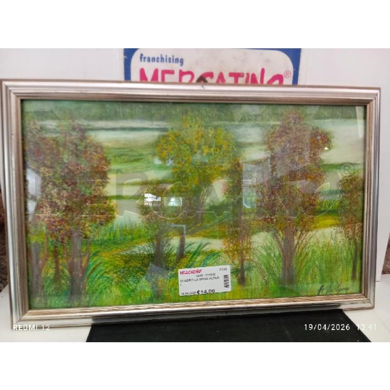 QUADRO LA SPINA ALBERI | Mercatino dell'Usato Catania stazione centrale 2