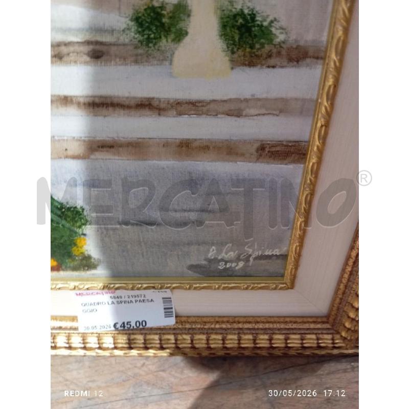 QUADRO LA SPINA PAESAGGIO | Mercatino dell'Usato Catania stazione centrale 3