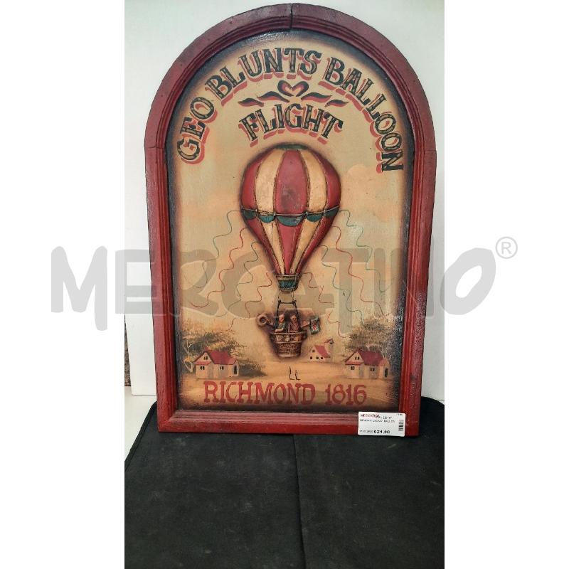 QUADRO LEGNO  BALLON | Mercatino dell'Usato Catania stazione centrale 3
