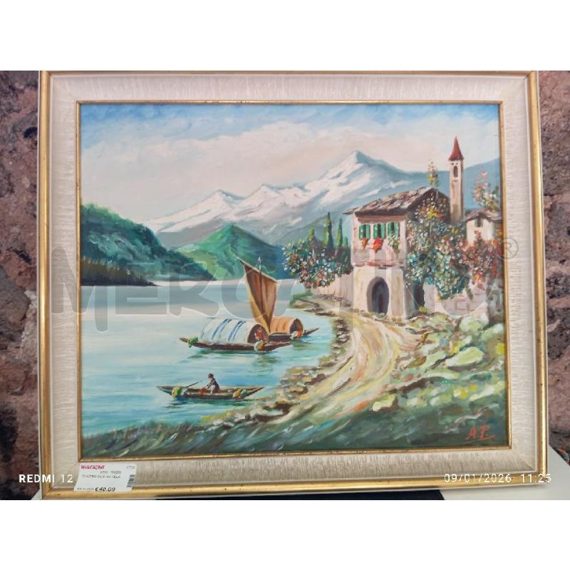 QUADRO OLIO SU TELA | Mercatino dell'Usato Catania stazione centrale 2