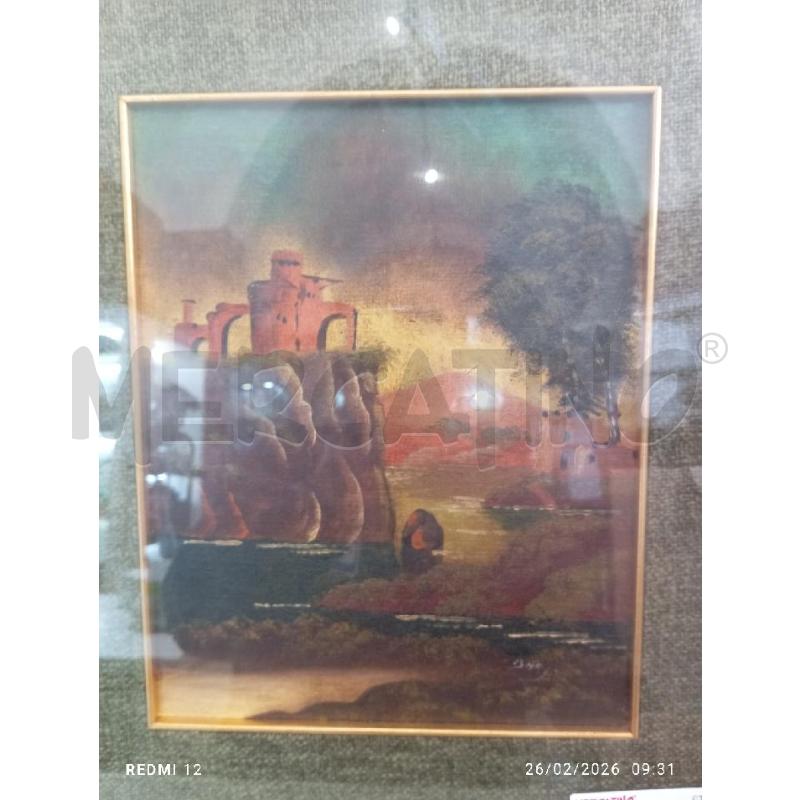 QUADRO OLIO SU TELA | Mercatino dell'Usato Catania stazione centrale 2