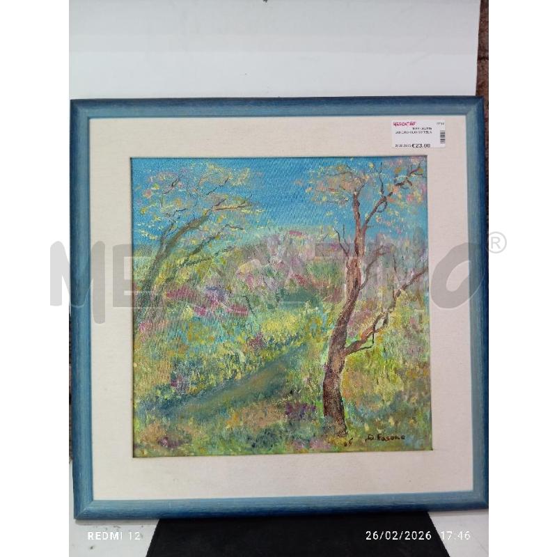 QUADRO OLIO SU TELA | Mercatino dell'Usato Catania stazione centrale 1