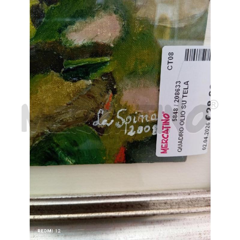 QUADRO OLIO SU TELA | Mercatino dell'Usato Catania stazione centrale 3