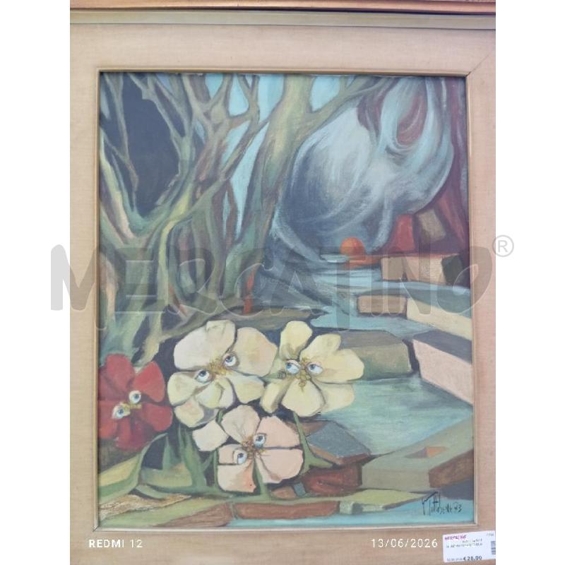 QUADRO OLIO SU TELA | Mercatino dell'Usato Catania stazione centrale 2