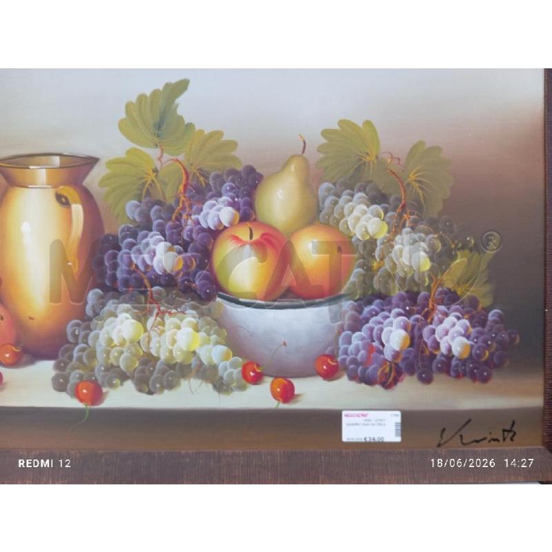 QUADRO OLIO SU TELA  | Mercatino dell'Usato Catania stazione centrale 2
