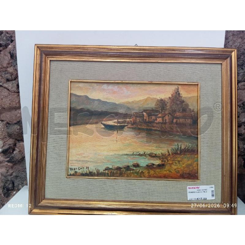 QUADRO OLIO SU TELA | Mercatino dell'Usato Catania stazione centrale 1