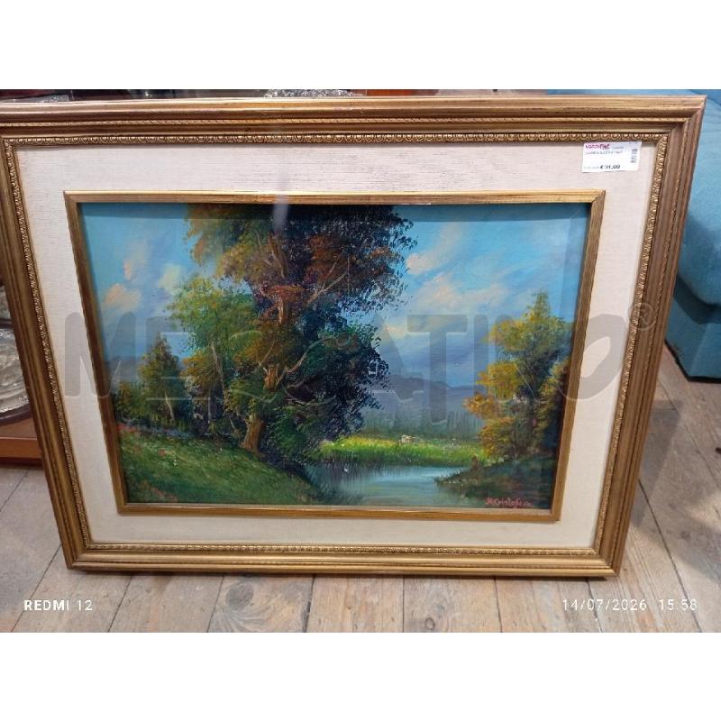 QUADRO OLIO SU TELA | Mercatino dell'Usato Catania stazione centrale 1