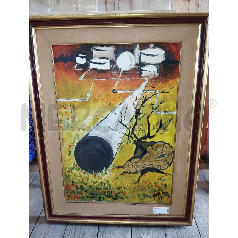 QUADRO OLIO SU TELA CAPUTI | Mercatino dell'Usato Catania stazione centrale 1