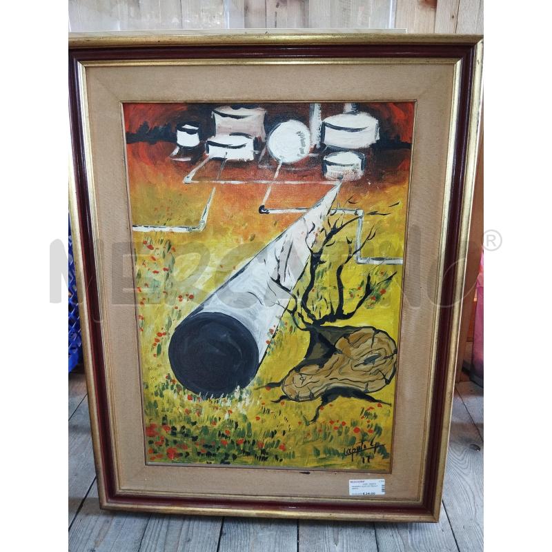QUADRO OLIO SU TELA CAPUTI | Mercatino dell'Usato Catania stazione centrale 3